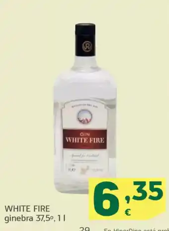 HiperDino WHITE FIRE ginebra 37,5º oferta