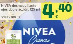 HiperDino NIVEA desmaquillante ojos doble acción oferta