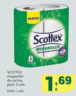 HiperDino SCOTTEX megarollo de cocina oferta