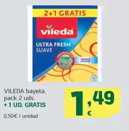 HiperDino VILEDA bayeta oferta