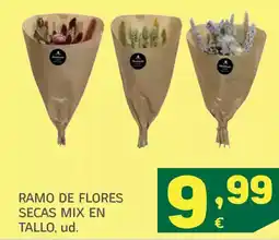 HiperDino Ramo de flores secas mix en tallo oferta