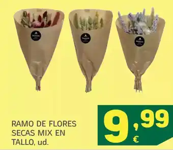 HiperDino Ramo de flores secas mix en tallo oferta