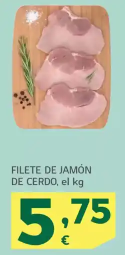 HiperDino Filete de jamón de cerdo oferta