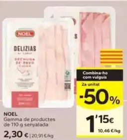 Caprabo NOEL Gamma de productes de senyalada oferta