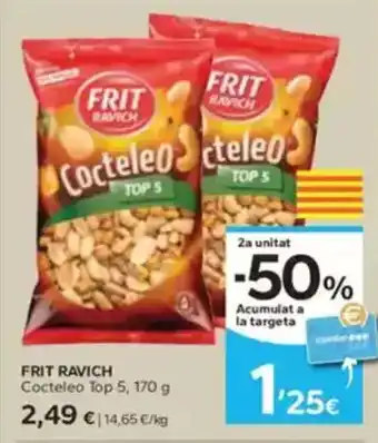 Caprabo FRIT RAVICH Cocteleo Top 5 oferta