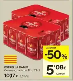 Caprabo ESTRELLA DAMM Cervesa oferta