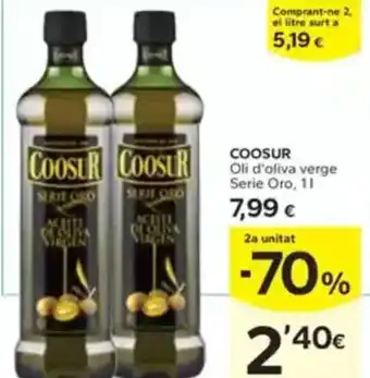 Caprabo COOSUR Oli d'oliva verge Serie Oro oferta