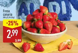 ALDI Fresa canaria oferta