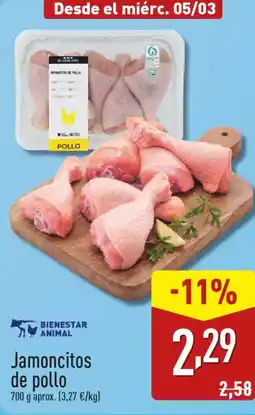 ALDI Jamoncitos de pollo oferta