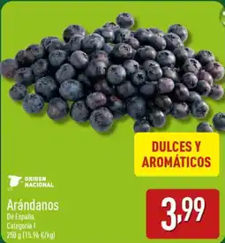 ALDI Arándanos oferta