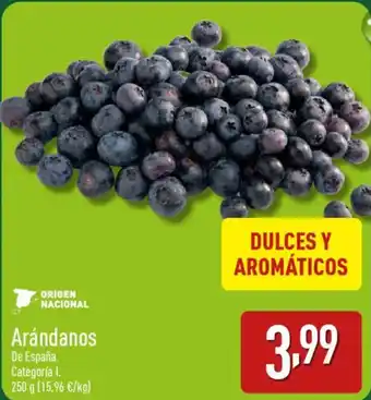 ALDI Arándanos oferta