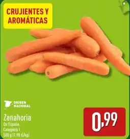 ALDI Zanahoria oferta