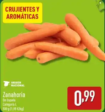 ALDI Zanahoria oferta