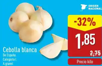 ALDI Cebolla blanca oferta