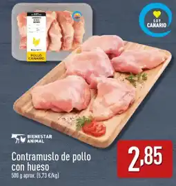 ALDI Contramuslo de pollo con hueso oferta