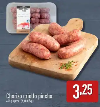 ALDI Chorizo criollo pincho oferta