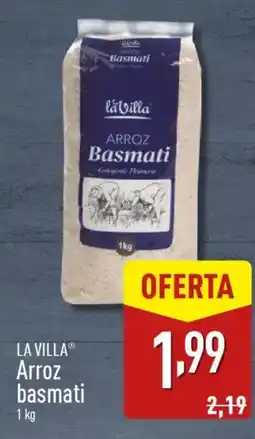 ALDI LA VILLAⓇ Arroz basmati oferta