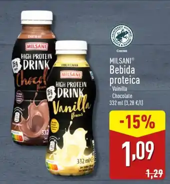 ALDI MILSANIⓇ Bebida proteica oferta