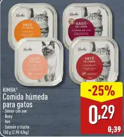 ALDI KIMBA® Comida húmeda para gatos oferta