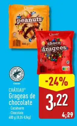 ALDI CHÂTEAU® Grageas de chocolate oferta