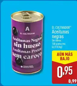 ALDI EL CULTIVADOR® Aceitunas negras oferta