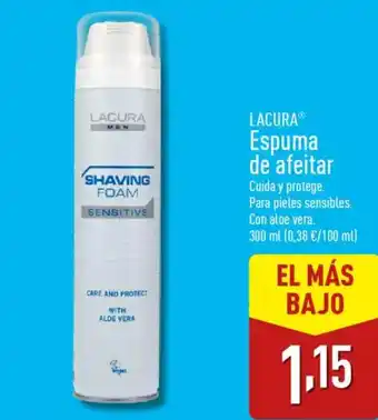 ALDI LACURA® Espuma de afeitar oferta