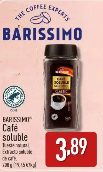 ALDI BARISSIMO® Café soluble oferta