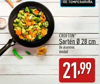 ALDI CROFTON Sartén 28 cm oferta