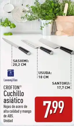 ALDI CROFTONⓇ Cuchillo asiático oferta