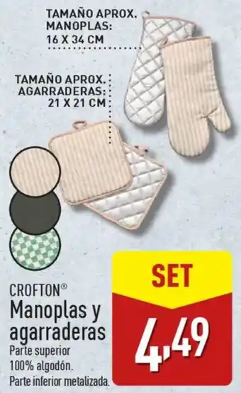 ALDI CROFTON® Manoplas y agarraderas oferta