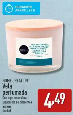 ALDI HOME CREATION® Vela perfumada oferta