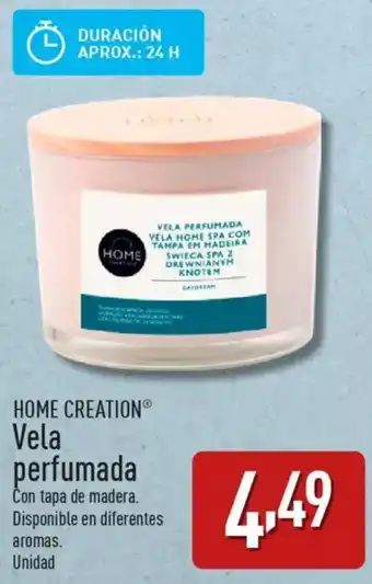 ALDI HOME CREATION® Vela perfumada oferta