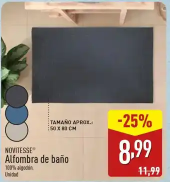 ALDI NOVITESSE® Alfombra de baño oferta