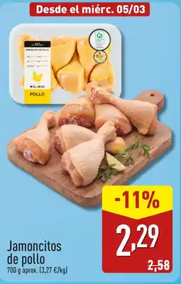 ALDI Jamoncitos de pollo oferta