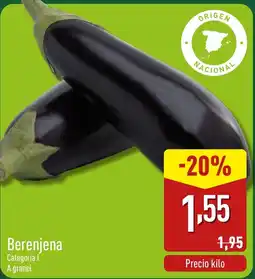 ALDI Berenjena oferta