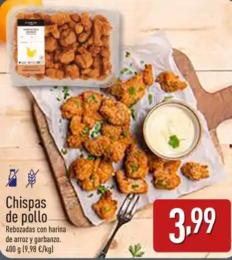 ALDI Chispas de pollo oferta