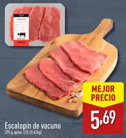 ALDI Escalopín de vacuno oferta