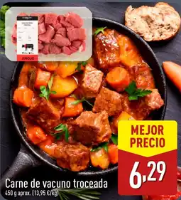 ALDI Carne de vacuno troceada oferta