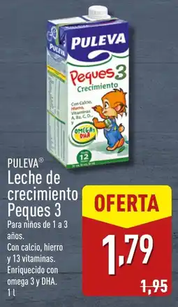 ALDI PULEVAⓇ Leche de crecimiento Peques 3 oferta