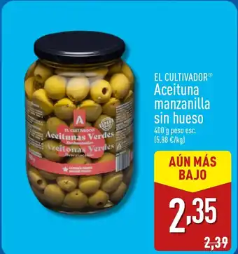 ALDI EL CULTIVADORⓇ Aceituna manzanilla sin hueso oferta