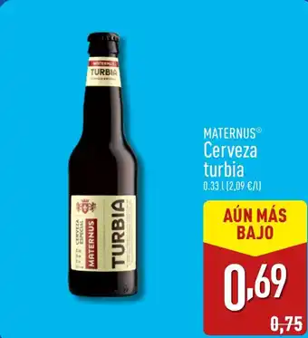 ALDI MATERNUS® Cerveza turbia oferta