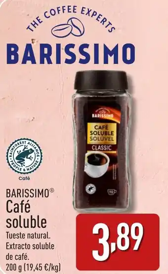 ALDI BARISSIMO® Café soluble oferta