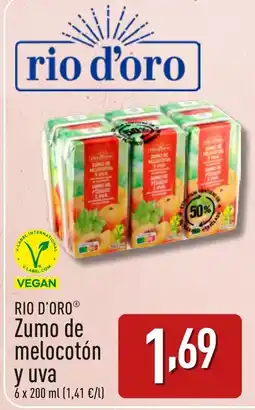 ALDI RIO D'ORO® Zumo de melocotón oferta