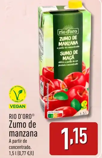 ALDI RIO D'ORO® Zumo de manzana oferta