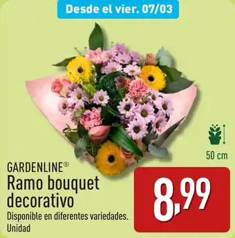 ALDI GARDENLINE® Ramo bouquet decorativo oferta