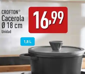 ALDI CROFTON® Cacerola Ø 18 cm oferta