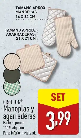 ALDI CROFTON® Manoplas y agarraderas oferta