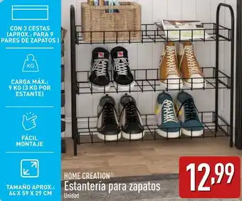 ALDI HOME CREATION® Estantería para zapatos oferta