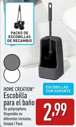 ALDI HOME CREATION® Escobilla para el baño oferta