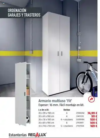 Bauhaus Armario multiuso 'Fit' oferta